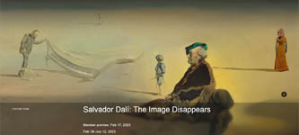 Exhibition - Salvador Dali: The Image Disappears